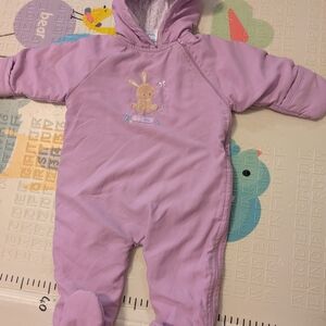 Carter's Pink Floral Baby Onesie